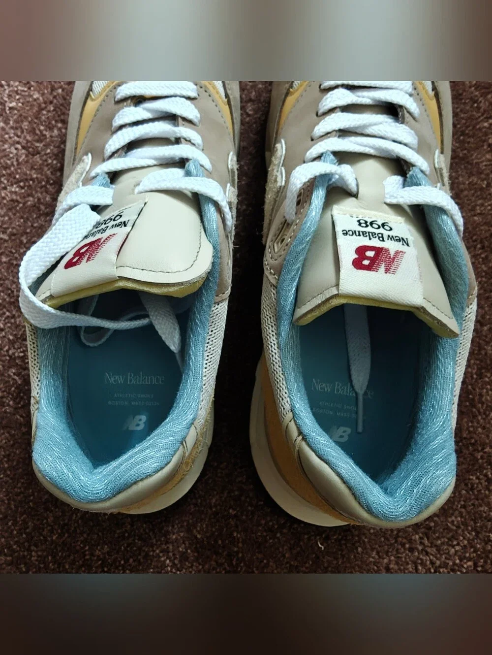 New Balance 998 Made in USA Sandstone Incense